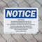 Signmission Roof Deck No Person Under The Age Of 18, 10 in W x Rectangle, Plastic OS-2PACK-NS-P-710-L-18123 - alternate 5